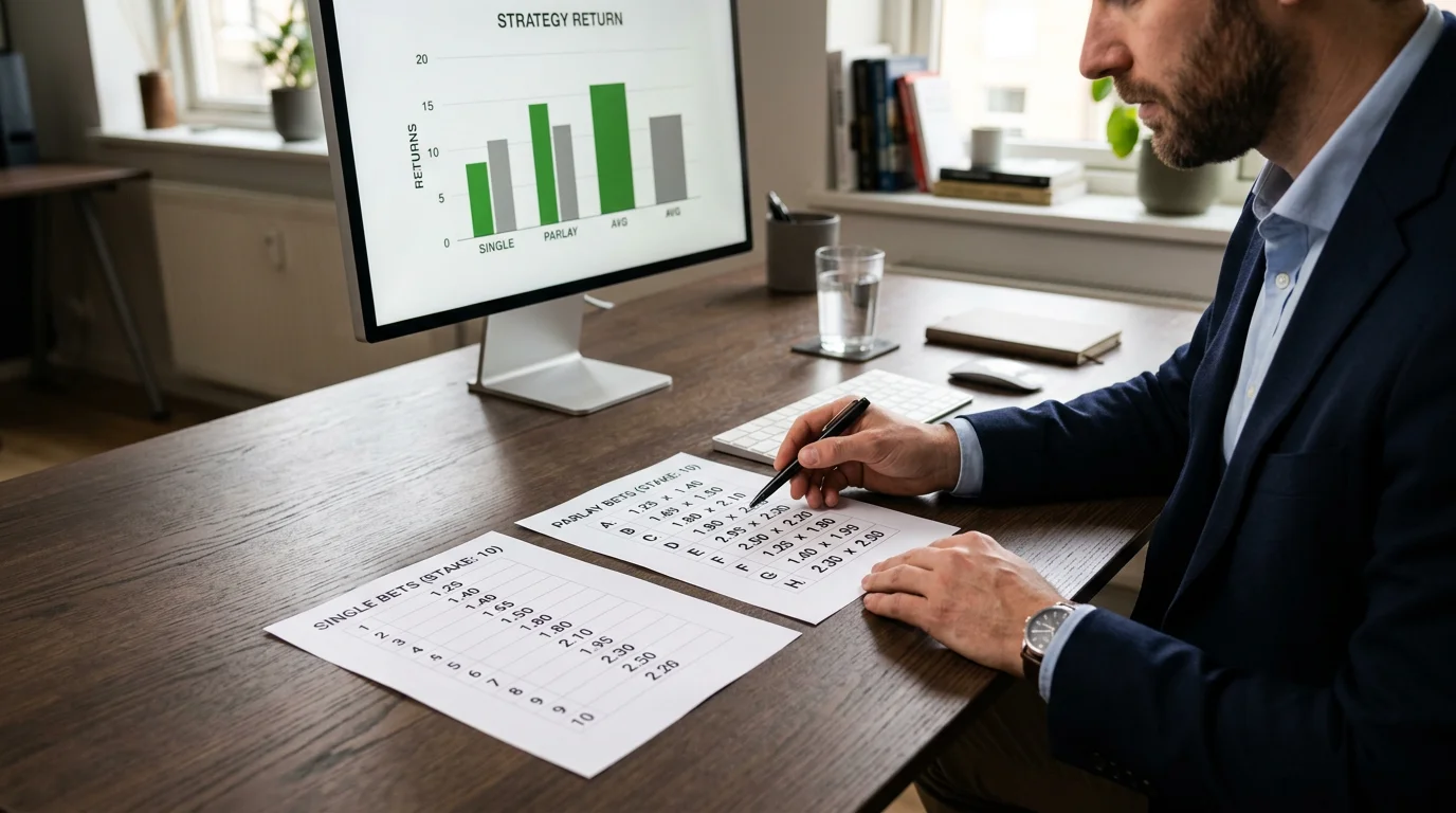 Sammenligning af pare bet og single bet strategi i sportsbetting